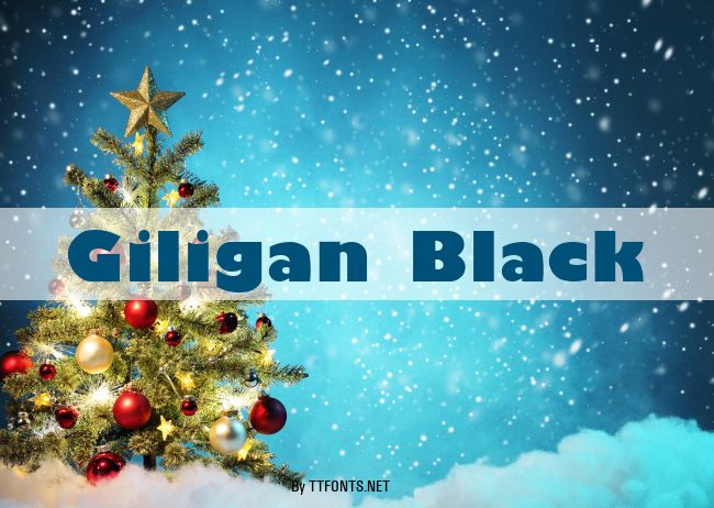 Giligan Black example